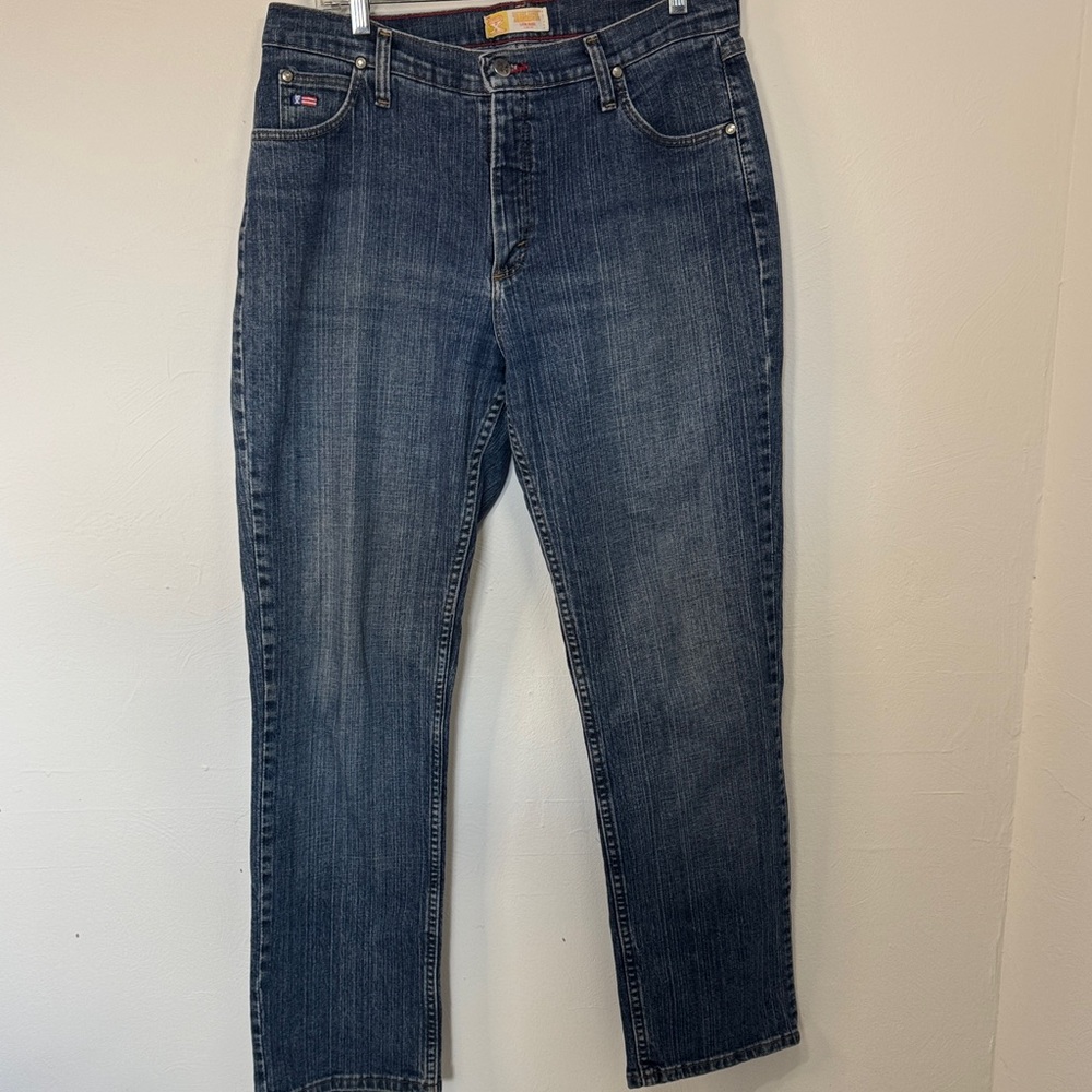 Twenty Women’s Dark Blue Straight Jeans 13/14 x32 Low Rise